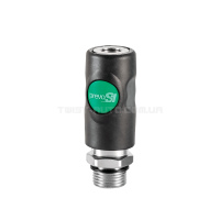Prevost Paralell Male Thread Coupler G 1/2 Швидкознімне композитне з'єднання із зовнішнім різьбленням Prevost Paralell Male Thread Coupler G 1/2 Швидкознімне композитне з'єднання із зовнішнім різьбленням