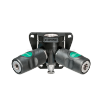 Настінний кронштейн Prevost Female Thread Two Ports Wall Bracket G1/2 Для двох швидкоз'ємів