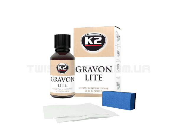 Кварцове покриття K2 Gravon Lite 50 ml Для дзеркального блиску та захисту