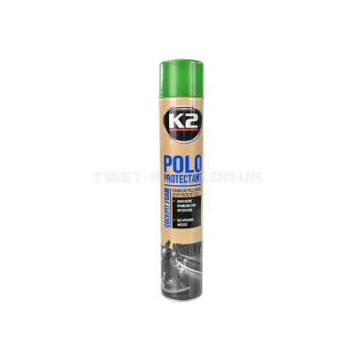 Поліроль для торпедо K2 Polo Protectant Green Tea Для захисту, відновлення кольору та матового лоску