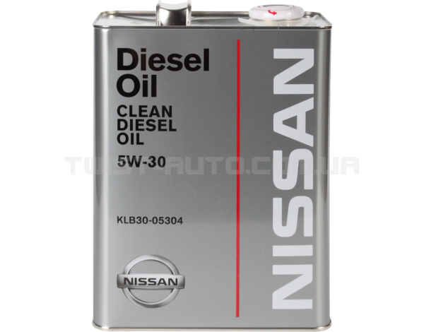 NISSAN Clean Diesel DL-1 5W-30 4 L Синтетичне моторне мастило, 4 л