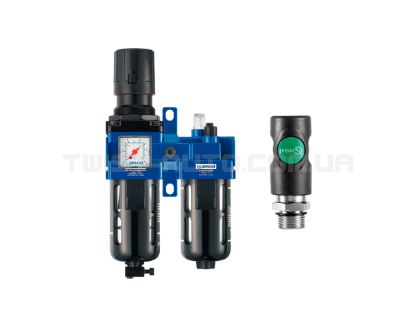 Блок очищення повітря Prevost ALTO 3 Submicronic Filter Set with Regulator Для пневмообладнання