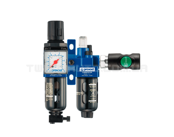 Блок очищення повітря Prevost ALTO 1 Filter-Regulator-Lubricator with Wall Bracket Для пневмообладнання