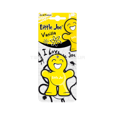 Картонний ароматизатор Paper Joe Vanilla З запахом ванілі