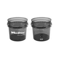Відро MaxShine Detailing Bucket Grey 13 L Для мийки автомобіля Відро MaxShine Detailing Bucket Grey 13 L Для мийки автомобіля