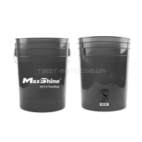 Відро MaxShine Detailing Bucket Grey 20 L Для мийки автомобіля Відро MaxShine Detailing Bucket Grey 20 L Для мийки автомобіля
