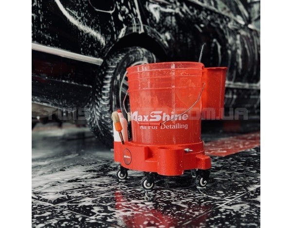 Відро MaxShine Detailing Bucket Red 20 L Для мийки автомобіля