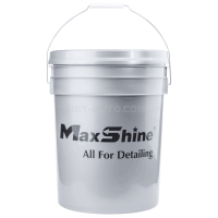 Відро з кришкою MaxShine Detailing Bucket with Gamma Lid Для мийки автомобіля Відро з кришкою MaxShine Detailing Bucket with Gamma Lid Для мийки автомобіля
