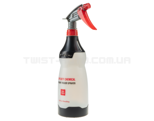 Обприскувач MaxShine Heavy Duty Chemical Resistant Trigger Sprayer Black Для роботи з лужними та кислотними засобами