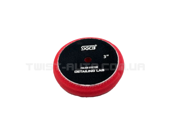 Полірувальний круг SGCB Buffing Foam Pad Red Ø75 mm З ультрам'якого поролону, Ø80/90 мм