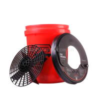 Відро SGCB Universal Pad Washer Red Для мийки полірувальних кругів Відро SGCB Universal Pad Washer Red Для мийки полірувальних кругів