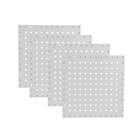 Настінний органайзер SGCB Metal Pegboard Tool Organizer Kit White Для покращення ергономіки робочого простору Настінний органайзер SGCB Metal Pegboard Tool Organizer Kit White Для покращення ергономіки робочого простору
