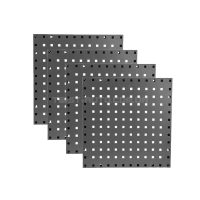 Настінний органайзер SGCB Metal Pegboard Tool Organizer Kit Black Для покращення ергономіки робочого простору Настінний органайзер SGCB Metal Pegboard Tool Organizer Kit Black Для покращення ергономіки робочого простору