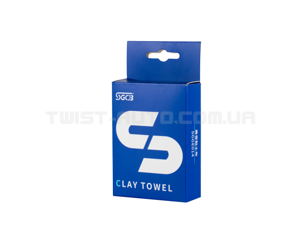 Рушник-автоскраб SGCB Clay Towel Bar Clay Cloth Microfiber Для очищення незмивних забруднень