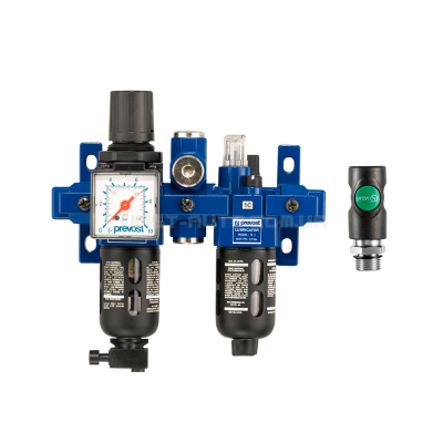 Блок очищення повітря Prevost ALTO 1 Filter-Regulator-Lubricator with Diverter Block Для пневмообладнання