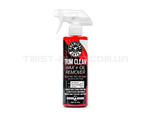 Знежирювач Chemical Guys Trim Clean Wax And Oil Remover Для усунення жирової плівки, залишків поліролей та восків