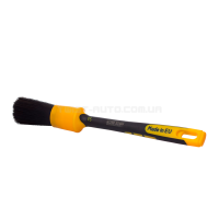 Пензель з прогумованою ручкою Work Stuff Detailing Brush Rubber Black 30 mm Для зовнішнього миття автомобілів Пензель з прогумованою ручкою Work Stuff Detailing Brush Rubber Black 30 mm Для зовнішнього миття автомобілів