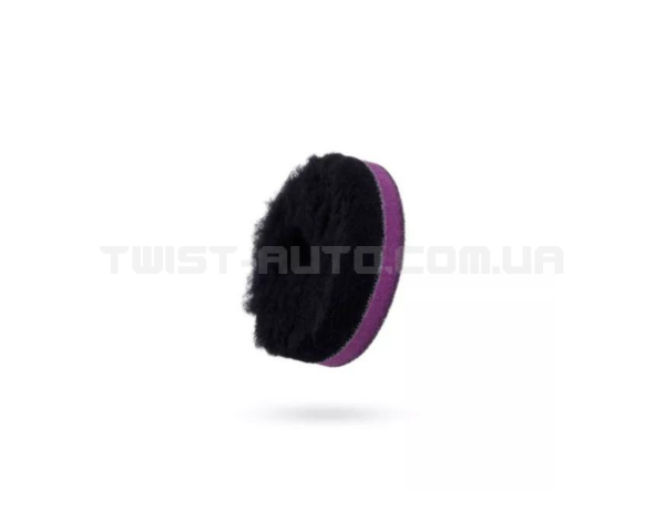 Полірувальний круг Zvizzer DOODLE Wool Pad Black Ø35 mm З жорсткої шерсті