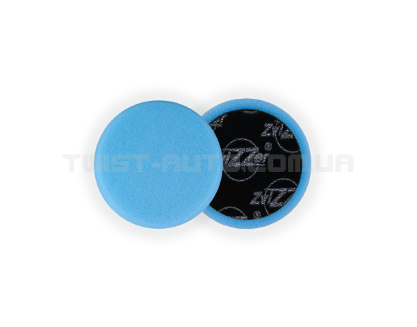 Полірувальний круг ZviZZer STANDARD Blue Foam Pad Slim Ø76 mm З екстратвердого поролону, Ø76/90 мм