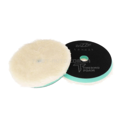 Полірувальний круг ZviZZer Thermo Wool Pad Green for Rotary Ø150 mm З жорсткої шерсті, Ø150/160 мм