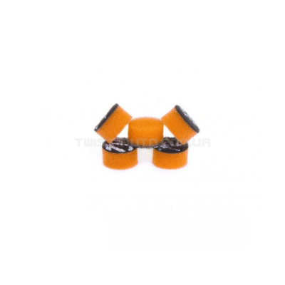 Полірувальний круг ZviZZer Mini Polishing Sponge Orange Ø15 mm З поролону середньої твердості