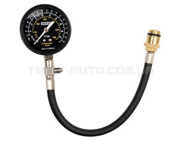 Компресометр для бензинових двигунів, тиск (макс.): 21 бар