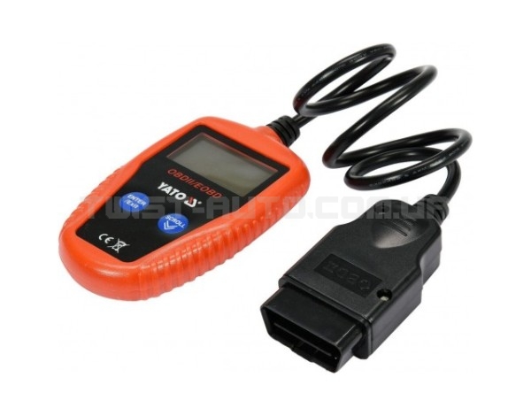 Тестер діагностичний OBD2 з LCD-дисплеєм YATO YT-72977