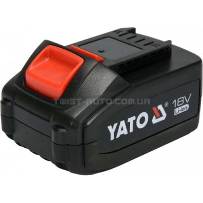 Акумулятор Li-Ion YATO : 18 В, 4.0 А/год, YATO YT-82844