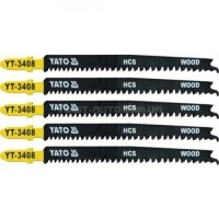 Полотна для электрол. (дерево) 13TPI 5пр YATO YT-3408 - YT-3408