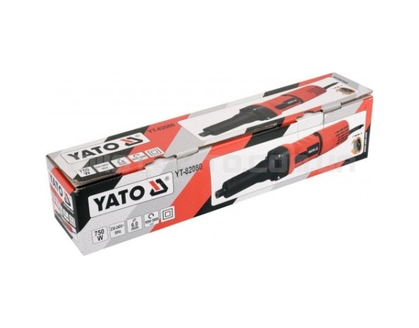 Прямая шлиф машина 750 Вт YATO YT-82080 - YT-82080
