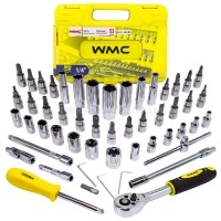 Набор инструмента 53пр. 1/4''(6-гран.)(4-14мм, головки глубокие 6-14мм) WMC TOOLS WT-2531-5 EURO Набор инструмента 53пр. 1/4''(6-гран.)(4-14мм, головки глубокие 6-14мм) WMC TOOLS WT-2531-5 EURO