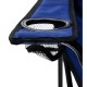 Крісло складане для кемпінгу (підлокітники, підстаканик, сидіння 40х40см, каркас-сталева труба, сумк