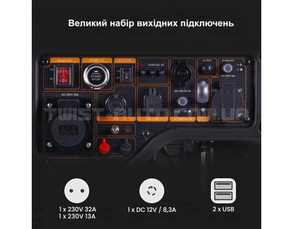 Генератор інверторний MaXpeedingRods MXR6000 Генератор інверторний MaXpeedingRods MXR6000