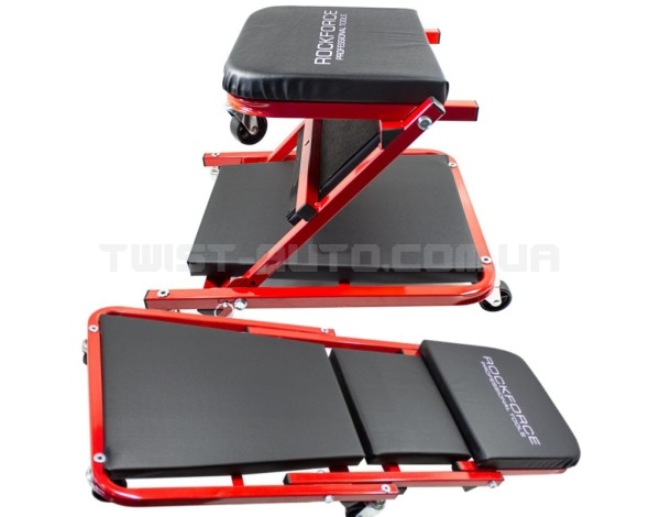 Стул-лежак подкатной трансформер на 6-ти колесах ROCKFORCE RF-11412