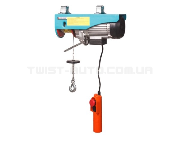 Таль подвесная 250/500 кг (220V, 1000W, высота подъема: 250КГ - 12М, 500КГ - 6М) Forsage F-TRH1005