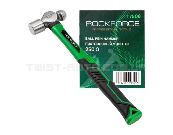 Молоток рихтовочный 250гр ROCKFORCE RF-T7508