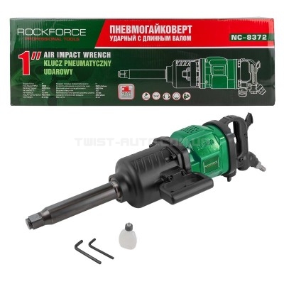 Гайковерт пневматичний ударний 1'' з довгим валом (4000Нм) ROCKFORCE RF-NC-8372