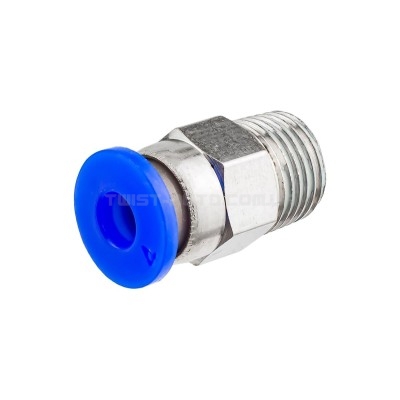 Фитинг 1/8" для пластиковых трубок наружная резьба 4мм ROCKFORCE RF-SPC04-01