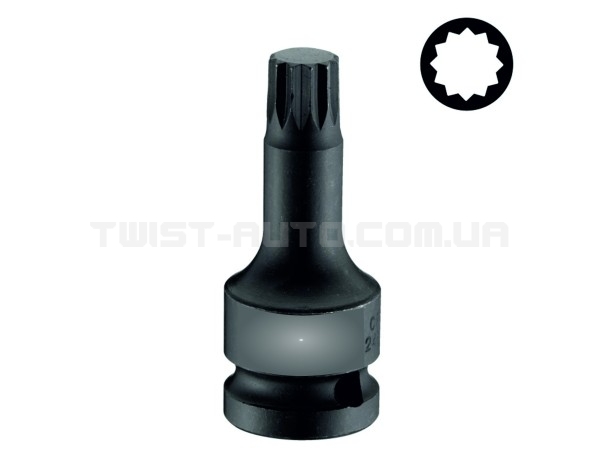 Головка-бита SPLINE ударная M6, 1/2"