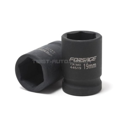 Головка ударная 1/2”, 38мм (6гр.) Головка ударная 1/2”, 38мм (6гр.)