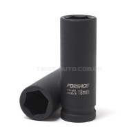 Головка ударна глибока 13мм 1/2" 6гр. Forsage F-4458513 Головка ударна глибока 13мм 1/2" 6гр. Forsage F-4458513