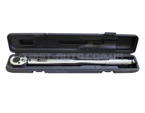 Ключ динамометрический щелчкового типа "Profi" 28-210 Нм 1/2' Forsage F-1203