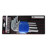 Набор ключей TORX Г-образных, 15пр. (Т6Н, Т7Н, Т8Н, Т9Н, Т10Н, Т15Н, Т20Н, Т25Н, Т27Н, Т30Н, Т40Н, Т Набор ключей TORX Г-образных, 15пр. (Т6Н, Т7Н, Т8Н, Т9Н, Т10Н, Т15Н, Т20Н, Т25Н, Т27Н, Т30Н, Т40Н, Т
