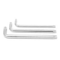 Ключ Г-подібний TORX екстра довгий з отвором T50H
