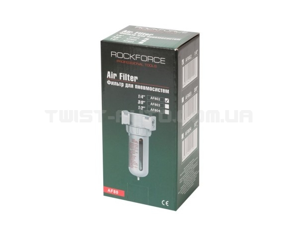 Фільтр для пневмосистеми 1/4" "(10bar температура повітря 5-60С.10Мк )