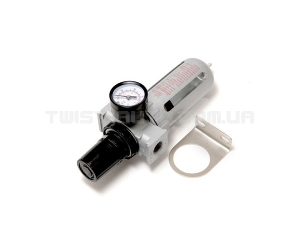 Фільтр-регулятор з індикатором тиску 3/8" ( 0-10bar, температура повітря 5-60С.10Мк))
