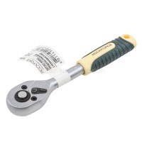 Тріскачка реверсивна з гумовою ручкою 1/4'' Rock FORCE RF-80222W Тріскачка реверсивна з гумовою ручкою 1/4'' Rock FORCE RF-80222W