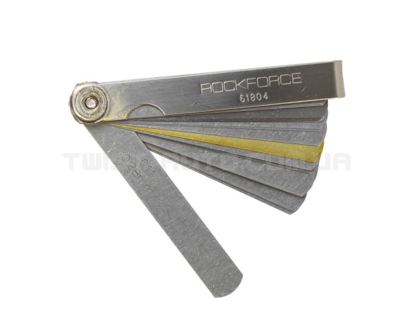 Набір щупів 32пр. (0.04-0.88мм), у чохлі ROCKFORCE RF-61804