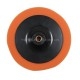 Губка для полировки на диске 180мм (М14) (цвет оранжевый)