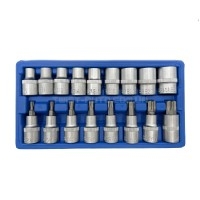 Набор Е-шки + Torx в головке 17 элементов 1/2 Falon-Tech FT1728